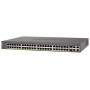 70 Managed Smart-switch with 48FE+2GE+2SFP(Combo) ports (including 44FE PoE  and 4FE PoE+ ports), PoE budget up to 384W