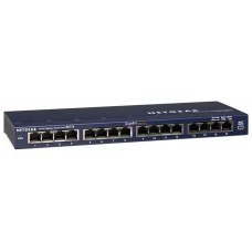 70 16-port 10/100/1000 Mbps switch with external power supply and Green features