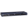 70 16-port 10/100/1000 Mbps switch with external power supply and Green features