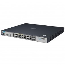 HP 3500-24G-PoE yl Switch (20x10/100/1000POE+4x10/100/1000POE or 4xGbics, opt.4x10Gbit uplinks, managed, layer 3/4 router,IEEE 802.3af,stackable 19