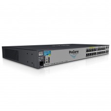 HP 2610-24-PPoE Switch (12POE+12 ports 10/100 + 2 10/100/1000 + 2 GBICs, Managed, Layer 3 static router, Stackable 19