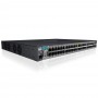 HP 2610-48-PoE Switch (48POE ports 10/100 + 2 10/100/1000 + 2 GBICs, Managed, Layer 3 static router, Stackable 19