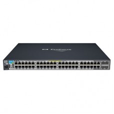 HP 2910-48G-PoE+ al Switch (44 ports 10/100/1000 PoE+, 4 10/100/1000 PoE+ or SFP, 4 10-GbE opt., Managed, Layer 3 static, Stackable 19')(repl. for JE063A)