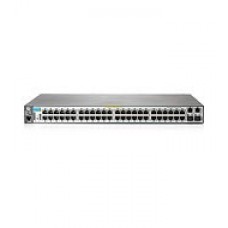 HP 2620-48-PoE+ Switch (48x10/100 PoE+, 2x10/100/1000, 2xSFP, managed L3 static, virtual stacking, PoE 382W, 19')(repl. for J9089A)