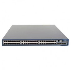 HP 5120-48G-PoE EI Switch with 2 Slots (44x10/100/1000 PoE + 4x10/100/1000 PoE or SFP + 4 optional 10GbE ports, Managed static L3, IRF Stacking, 19')