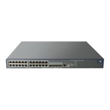 HP 5120-24G-PoE+ EI Switch w/2 Intf Slts (20x10/100/1000 PoE + 4x10/100/1000 PoE or SFP + 4 optional 10GbE ports, Managed static L3, IRF Stacking, 19')