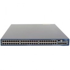 HP 5120-48G-PoE+ EI Switch w/2 Intf Slts (44x10/100/1000 PoE + 4x10/100/1000 PoE or SFP + 4 optional 10GbE ports, Managed static L3, IRF Stacking, 19')