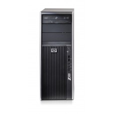 HP Z400 6-DIMM Xeon QC W3550, 4GB(2x2GB)DDR3-1333 ECC, 1000GB SATA 3Gb/s NCQ, DVDRW, no graphics, keyboard, laser mouse,CardReader, Win7Prof 64