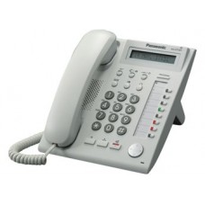 KX-DT321-W  Цифровой системный телефон с 1-стр. дисплеем и спикерфоном (8 кнопок) белый