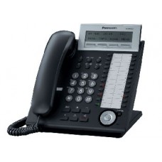 KX-DT333-B  Цифровой системный телефон с 3-стр. дисплеем и спикерфоном (24 кнопки) черный