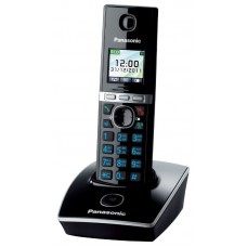 72 KX-TG8051RUB (черный) AOH, Caller ID, подключ до 6 доп.трубок, подсветка дисплея и клав-ры, скиперфон, 200 ном., полифония 32, ночной режим, TFT дисплей цветной, цифровой автоответчик, oднок