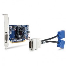 HP AMD Radeon HD 6350 512MB PCIe x16 Dual Head(DMS59 with Y-Cable),S-video( 7100 Elite, 8000Elite CMT and amp SFF, 8100Elite, 8200Elite)