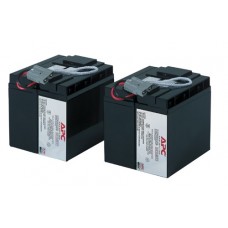 Battery replacement kit for SU1400RMXLINET, SU2200INET, SU2200I, SU2200RMI, SU2200RMXLI, SU2200XLI, SU3000I, SU3000INET, SU3000RMI, SU24XLBP, SU48XLBP (состоит из 2 батарей)