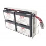 Battery replacement kit for  SUA1000RMI2U, SU1000RM2U, SU1000RMI2U (сборка из 4 батарей в металлическом поддоне)