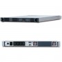 Black Smart UPS 1000VA/640W, RackMount, 1U, Line-Interactive, USB and serial con69tivity, AVR, user repl.batt, SmartSlot
