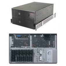 APC Smart-UPS RT RM, 10000VA/8000W, On-Line, 1:1 or 3:1,  Rack 6U (Tower convertible), Extended-run, Pre-Inst. AP9619, with PC Business, Black (SURT10000XLI + SURTRK2)