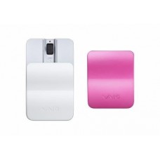 Мышь Sony VAIO Bluetooth со съемными крышками (белый и розовый)