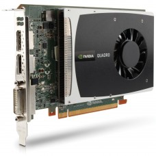 Graphics Card NVIDIA Quadro 2000 1GB GDDR5, 1xDual link DVI-I, 2хDisplayPort(1xDisplayPort- and gt  DVI Adapter) PCI-E x16 (Z200CMT, Z400, Z600, Z800)