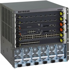 Стартовый набор XCM8806, включет шасси XCM8806, управляющий модуль XCM88S1 с модулем расширения XCM888F, два модуля XCM8848T и два блока питания XCM88PS1