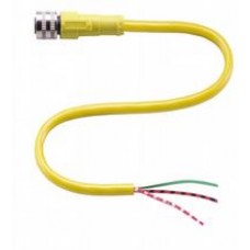 Cable connector V12-G-YE2M-PUR-H/S